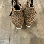 Linea Paolo Leopard High Top Wedge Sneakers Booties‎ Zip Ankle Boots 11M School Brown Size 11 Photo 7