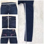 ALPINESTARS Roulette Skinny Straight Motorcycle Jeans Low‎ Rise Moto Size 1 New Blue Photo 9