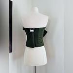 Anthropologie  Hutch Bow Tie Tube Top in Green Size Large NWOT $130 Photo 4