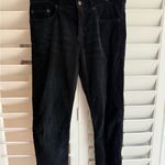 Saint Laurent YSL Black Corduroy Straight Skinny Pants Photo 1