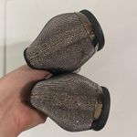 Stuart Weitzman New Capricorn Glitter Point-Toe Flat in Pyrite size 7.5 Photo 7