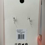 NWT Myra bag hoop earrings Silver Photo 4