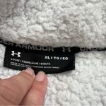Under Armour Sherpa Fleece Zip Jacket White/Black Size XL Photo 1
