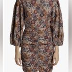 Rhode Resost Sasha Ruched Mini Dress Tabriz Medium Pink Photo 0