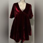 Free People New with tags  Ivy Velvet Mini Dress Photo 3