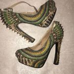 Wild Rose 6.5  | retro spiked "jade" platform Photo 1