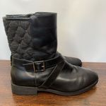 Vionic  Women's Leather Thea Quilted Ankle Bootie Boots Black Size 7 Photo 3