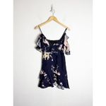 Revolve  Majorelle Salsa Mini Dress Size Small Fauna Blue Floral Fairy Whimsygoth Photo 3