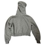 Brandy Melville Black Cropped Zip Up Hoodie Sweatshirt Fleece – Women’s One Size Photo 1