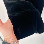 Vintage Tailor B. Moss Witchy Goth Velvet Silk Blend Midi Skirt Black Size 8 90s Photo 4