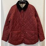 Barbour NWT Pilton Quilted Jacket In Chestnut (US/14) Photo 10