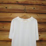 COS White Oversize Knit Top Photo 3