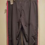 Adidas Pants Black Pink Stripes Regular Length XL Extra Large Photo 7