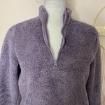 H&M • quarter zip fleece sherpa pullover sweater Photo 84