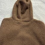 SKIMS Teddy Full Zip Crop Jacket in Tigers Eye Photo 3