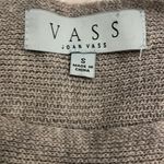 Joan Vass  Soft Gray Knit Cashmere Blend Pullover Sweater Womens Size Small Photo 1