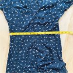 Reformation navy blue Musical note short romper Photo 8