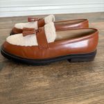 Ann Taylor Lug-sole Tassle Loafer with Shearling Photo 1