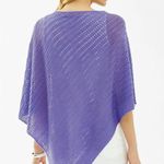 J. Jill Lavender Knit Poncho Purple Size undefined Photo 4