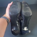 Impo Trilogy Size 8.5 Dressy Heels Women's Peep Toe Mesh Accents Black Pumps Photo 7