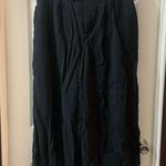 Who What Wear NWT  Black Wide Leg Crop Pants size 10 Photo 0