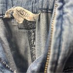 Vanilla Star Jeans Vanilla Star Light Weight Medium Wash Wide Leg Denim Overalls/Jumpsuit: LARGE Photo 5