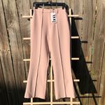 NEW Because of Alice BOA Wide Leg Suit Trousers Dusty Rose M Pink Size M Photo 2