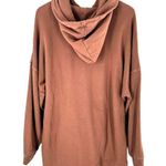 Lovers + Friends  Mocha/Nude Sweatshirt Hoodie Dress Size Large Photo 4