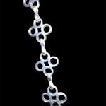 Tory Burch NWOT  Silver Necklace; 30” Photo 4