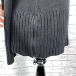 Cache women L cotton blend pullover turtleneck Longsleeve black sweater Photo 5