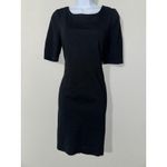 Banana Republic  Black Dress Size 8 Elbow Sleeve Sheath Career Minimalist‎ Photo 1