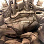 Michael Kors Gorgeous Metallic Bronze and Silver Tote Purse Bag Photo 8