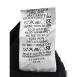 Poetry  Floral Maxi Dress Size 12 Boho Blue Prairie Long Sleeve Cottage Farmhouse Photo 5