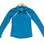 Nike Element Turquoise Quarter Zip Dri-FIt Jacket Photo 0