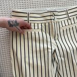 Anthropologie The Essential Slim by Beige & Black Pinstripe Pants Photo 3