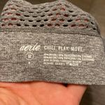 Aerie  Grey Seamless Highneck Sports Bra Size M Photo 2