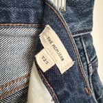 Madewell  The Mom Jean Size 25 Tall Medium Wash Distressed High Rise Denim Photo 2
