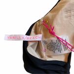 Vanilla Beach VANILLA/BEACH Swim Bikini Top B&W Geometric NWT M Photo 6