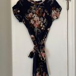 Cupshe Blue Floral Short Dress Photo 0