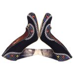 Irregular Choice Summer Bucket Shoes Black Sz 7 Photo 3
