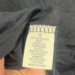 Ultra Flirt Velvet Sleeves Top Sz S Holiday Goth NWT Stretch Long Sleeve Minimal Photo 8