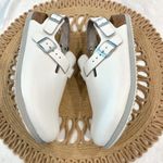 Birkenstock  Tokio Super Grip Leather White Slide On Strap Clog Size EU 39 Photo 3