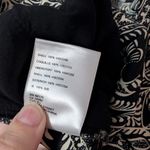 Anthropologie Zadie Satin Jumpsuit W16 Black/White Photo 4