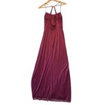Azazie Kalea Cabernet Burgundy Dress Shawl Bridesmaid Wedding Guest Photo 4