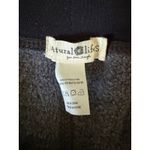 Natural Life  Loungewear Joggers Small Rich Charcoal Gray White Tie-Dye NWOT Photo 9