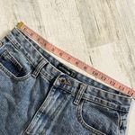 Pretty Little Thing  Vintage Wash Distressed Longline Shorts Size 6 NWT Photo 7