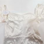 MORE TO COME Bella Off Shoulder Dress in White Medium Photo 6