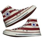 Converse  Chuck Taylor All Star Women’s Size 10 USA Stars & Stripes Hi Sneakers Photo 7