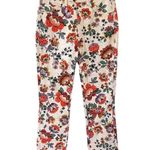 Anthropologie  Pilcro The Cigarette Slim Straight Floral Jeans Photo 3