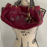 Juicy Couture Vtg Purse Bag Velour Scottie Daydreamer Regal Diamond Ring Y2k Photo 0